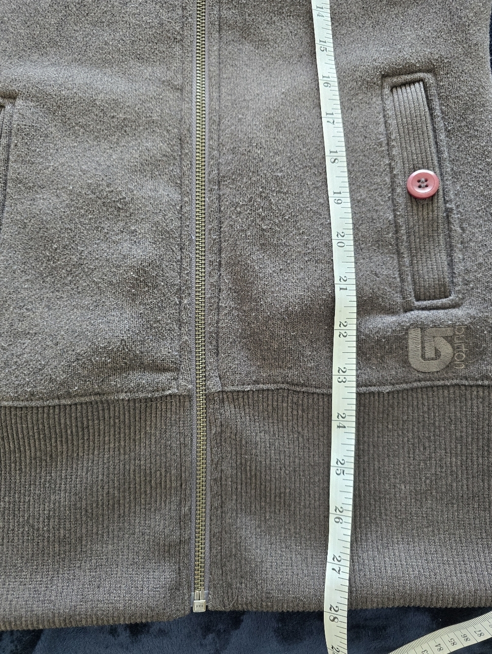 Burton DryRide Full-Zip Fleece Sweater Jacket Size XS - Picture 12 of 12